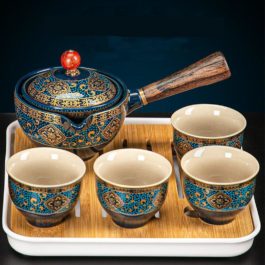 Conjunto de Chá Chinês Moagem